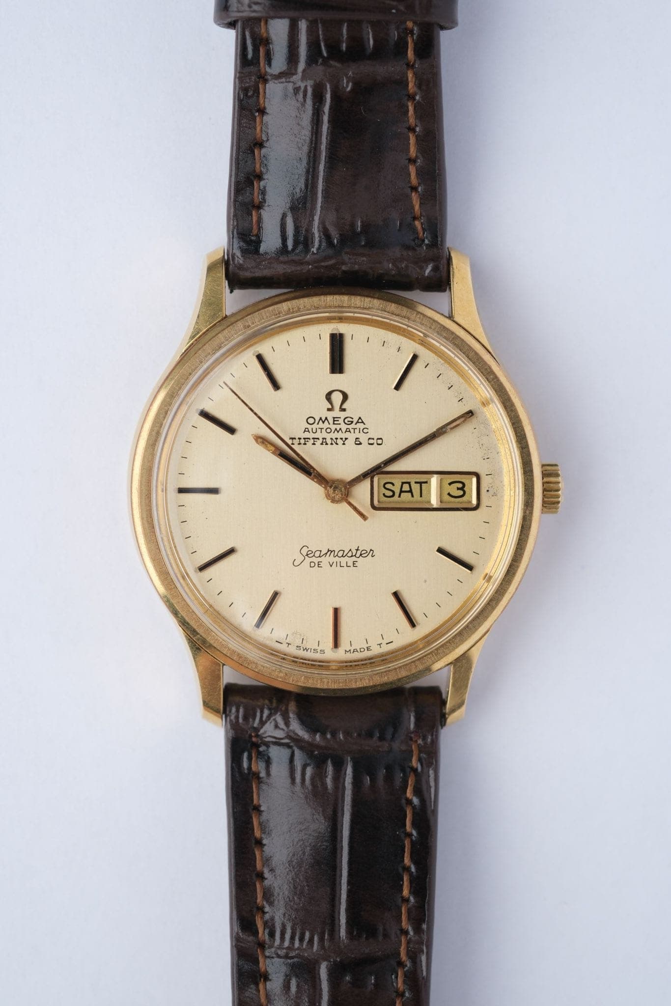 Omega Seamaster de ville tiffany and co